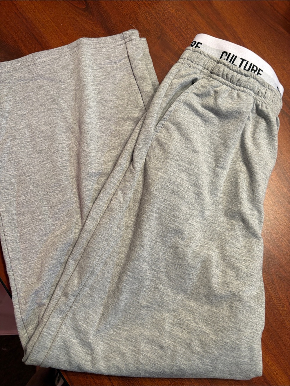 SHEIN Grey Men's Jogger Sweatpants with Branded Waistband